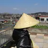 Suministro Listo Sombrero de Bambú Sombrero de Paja Protector Solar para Agricultor Sombrero de Sombrilla Grande para Exteriores Recolección de Té Pesca Sombrero de Tres Hojas