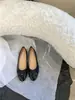 Zapatos de Ballet Planos Nuevos 2026 con Punta Redonda y Lazo, Suela Suave Estilo Chanel, Zapatos Planos Ligeros con Bloques de Color