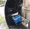 Bolsa de red para almacenamiento de coche eléctrico bolsa de almacenamiento elástica bolsa de almacenamiento para coche eléctrico cesta delantera para coche bolsa de almacenamiento suministros para coche red al por mayor