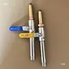 Boquilla de Pistola de Agua a Presión para Mezcladora de Concreto Boquilla de Pistola de Agua de 4 Puntos 6 Puntos con Púa Ensamblaje de Pistola de Agua para Lavado de Autos