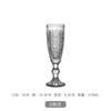 Copa de champán de cristal de aspecto alto copa de bar personalizada Copa de Martini europea ins celebridad de Internet copa de cóctel