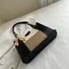 Bolso de Mujer Estilo Nuevo 2026, Bloques de Color Elegantes, Retro, Simple y Elegante, Adecuado para el Trabajo y Uso Casual, Gran Capacidad, Bolso de Hombro y de Mano