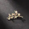Fornecimento de fábrica broche broche pino de flor acessórios diy suporte vazio pino feminino corsage decorativo para suéter produtos semiacabados