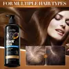 Shampoo Sadoer Arroz Negro Completo em Inglês para Queda de Cabelo, Anticaspa, Reparador e Nutritivo, Shampoo Suave e Limpo Atacado Transfronteiriço