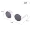 Gafas para Mascotas Gato Perro Mini Montura Redonda Gafas de Sol Figura de Muñeca Gafas Decorativas para Tomar Fotos Accesorios de Disfraz para Mascotas