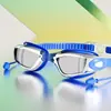 Ventas Directas de Fábrica Gafas de Natación Impermeables y Antivaho para Adultos Equipo de Natación de Silicona Gafas de Natación Galvanizadas Transfronterizas Venta al por Mayor