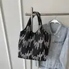 Bolso Tote de Gran Capacidad de Moda para Mujer 2024 Verano Nuevo Bolso de Hombro de Moda Ins Bolso de Mano Simple Casual