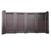 Puerta Plegable Colgante Sin Rieles de Aleación de Aluminio Casa Valla Exterior Puerta de Garaje Patio Puerta Inteligente Control Remoto Personalización