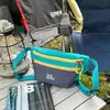 Bolsa de Pecho para Deportes al Aire Libre para Hombres y Mujeres, Bolsa Ligera Multifuncional para Teléfono de Viaje, Riñonera para Ciclismo, Bolso Cruzado Casual de Color Contrastante