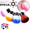 Cepillo para polvo de uñas cepillo de limpieza de uñas cepillo de uñas de pelo suave cepillo para polvo de uñas cepillo de uñas cepillo de maquillaje cepillo para colorete en polvo