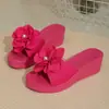 Sandalias de Verano para Mujer con Suela Gruesa, para Cruzar la Frontera, que Aumentan la Altura, Nuevas de Verano 2026, Sandalias de Plataforma de Cuña con una Correa Floral para Mujer