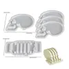 Molde de silicona para resina epoxi de gota de cristal DIY, joyería, horquilla para el cabello, accesorios para el cabello, horquilla hecha a mano, joyería, molde de silicona, producción de personalidad
