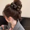 Grampo para Penteado de Coque Feminino 2025 Novo Rabo de Cavalo Alto Presilha de Cabelo com Laço Parte de Trás da Cabeça Acessório de Cabelo Grampo de Cabelo de Alta Qualidade