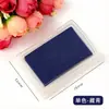 Almofadas de Tinta Coloridas para Crianças, Carimbos para Diário DIY com Design Côncavo, Cor Degradê, Pintura a Dedo, Grafite, Almofadas de Tinta Quadradas Pequenas para Venda por Atacado