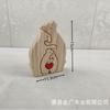 Rompecabezas de Madera Oso Abrazando de Amazon Set de Oso Madre e Hijo Adorno de Oso Abrazando Familia DIY Regalo para el Día de la Madre