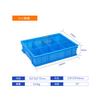 Caja de compartimentos de plástico personalizada caja de almacenamiento multicompartimento componentes de partición material Caja herramientas de ferretería caja de accesorios para tornillos Industrial