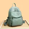 Moda Transfronteiriça 2026 Nova Tecido de Nylon Feminino Grande Capacidade Versátil Mochila Fashion Leve Viagem Mochila Escolar