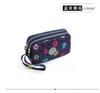 Bolso Clutch para Mujer 2025 Nuevo Estilo Coreano Monedero Gran Capacidad Tres Capas Cierre Cremallera Largo Bolso para Teléfono Móvil Clutch Billetera