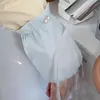 Mangas mujer otoño e invierno chaqueta de plumas especial anti-manchas y resistente a la suciedad trabajo corto protectores de brazo perla moda adulta estilo extranjero versátil