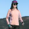 Camiseta de Secado Rápido para Mujer Cuello Alto Mangas Largas Tops Deportes al Aire Libre Elástica Transpirable Absorbente de Sudor Primavera y Otoño Senderismo y Montañismo Ropa de Secado Rápido