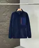 ¡Esencial para exteriores! ¡Forro polar de doble cara! Chaqueta de forro polar ligera a prueba de viento para hombre, 26, nueva para otoño e invierno, con cuello alto