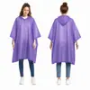 Capa impermeable 3 en 1 de PEVA, toldo exterior multifuncional, poncho ligero para senderismo para escalada al aire libre, transfronterizo