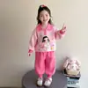 Conjunto de Ropa de Otoño para Niñas 2026 Nuevo Elegante de Moda Sudadera con Cuello Polo para Bebé Conjunto de Dos Piezas para Primavera y Otoño