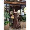 Vestido de Encaje Estilo Francés con Tirantes Anchos para Mujer 2026, Espalda Descubierta Estilo Vacaciones, Vestido Largo Escalonado Adelgazante, Elegante y Gracioso