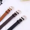 Novo Cinto de Couro Preto para Mulheres, Cinto Simples Versátil para Jeans com Fivela de Pino Feminina, Cinto Decorativo Fashion, Atacado de Fábrica