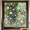 Nuevas Pegatinas Electrostáticas de Flores Transfronterizas 2026 para Decoración de Vidrio