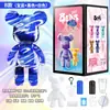 Adornos creativos hechos a mano para jugar DIY para niños, oso violento hecho a mano, traje de pintura acrílica, suministro para puesto, juguetes para graffiti