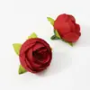 Flor Artificial Camélia Flor Feita à Mão Decoração de Flores Botão de Flor DIY Mini Saquinho de Chá Mini Flor de Botão de Chá Adereços para Fotografia