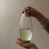 Garrafa de bolhas frias de vidro borossilicato alto, fabricante de chá verde, garrafa de vinho selada, recipiente hidropônico multifuncional doméstico, vaso, inserção para flores