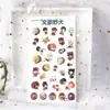 Adesivos de PVC de Anime, Adesivos, Adesivos Tubo de Magia Pseudo-Ritual, Adesivos Transparentes de Manual, Adesivos Cartoon de Formato Especial para DIY