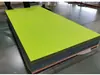 Tablero Texturizado de Polietileno de Dos Colores, Tablero de PE Resistente a los Rayos UV, Instalaciones de Entretenimiento, Señalización Publicitaria, Gimnasios, Tablero de HDPE de Dos Colores