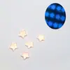 Celebridad de Internet Arte de Uñas Joyería Luminosa Estrellas Luna Estrella de Cinco Puntas Hielo Fluorescente Transparente Diamante para Uñas Decoración de Cielo Estrellado Accesorios DIY