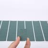 Papel de cebada de las tierras altas troquelado procesamiento almohadilla de aislamiento cinta papel concha verde adhesivo de un solo lado resistente a altas temperaturas adhesivo de un solo lado papel de barra rápida