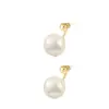 Pendientes de Perla Suaves y Sencillos Estilo Francés Diseño de Nicho Único Lujo Ligero Exquisitos Versátiles Joyería para Orejas de Gama Alta para Mujeres