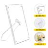 Amazon Transfronterizo Creativo Soporte Acrílico Marco de Fotos Magnético Transparente Soporte para Fotos Magnético Fuerte Marco de Fotos Magnético
