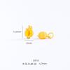 Venta Directa de Joyería Zhonghong Colgante de Durian Dorado Imitación Collar Pequeño Pulsera diy Accesorios de Oro Arena Regalo Mujeres