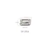 Fábrica de Origen hebilla de nueve palabras de aleación de zinc botón de 9 botones botón ajustable para ropa interior traje de baño bikini accesorios para ropa