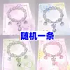 Pulsera de Mariposa Aurora Nueva Super Hada Orquídea Dulce para Mujer Nicho Exquisito Lujo Ligero Versátil Estudiante Mejor Amiga Pulsera No