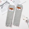 Otoño e invierno nuevos calcetines de toalla cálidos y gruesos calcetines de baile de yoga habitación con aire acondicionado protección cálida para las rodillas piernas