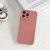 Funda para Teléfono Móvil Apple 16Promax Iphone15 Ojo de Ángel Silicona 14/13 Color Puro Cubierta Protectora Integral Anticaídas