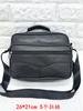 Bolsa Casual Bolsa de Ombro em Couro de Vaca Bolsa Transversal Casual Masculina de Feira Porta-Moedas de Celular Bolsa de Viagem Portátil