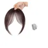 Peluca con Flequillo Completo de Aspecto Natural para Mujer, con Volumen Añadido en la Parte Superior de la Cabeza, Esponjosa y Corona Alta, Flequillo Frontal Realista, Cabello de Bebé, Estilo Francés