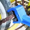 Cepillo de Limpieza de Cadena de Tres Lados Personalizado, Cepillo para Cadena de Bicicleta, Cepillo para Cadena de Motocicleta, Herramienta Mágica para Limpiar Platos, Cepillo de Cerdas Grandes
