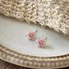 Brincos de flor de camélia verão feminino 2024 novo explosivo leve luxo high-end brincos de sentido design de nicho brincos elegantes