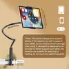 Soporte Perezoso para Teléfonos Móviles, Soporte Plegable Ajustable Universal para Mesita de Noche para Ver Series en la Cama, Soporte para Tablet