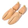 Sapato de madeira de lótus de madeira maciça sapato sapato parafuso último sapato expansor ajustável sapatos de couro estilo anti-rugas anti-deformação